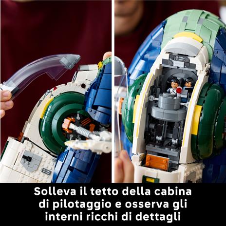 LEGO Star Wars (75409). Astronave di classe Firespray di Jango Fett - 4