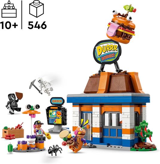LEGO Fortnite 77076 Ristorante di Durrr Burger - 2