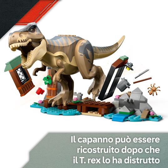 LEGO Jurassic World (76975). Fuga sul fiume dal T. rex - 4
