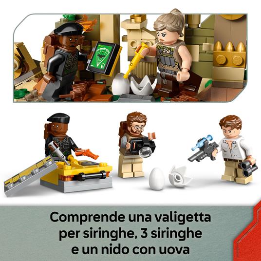 LEGO Jurassic World (76976). Missione aerea con Spinosauro e Quetzalcoatlus - 3