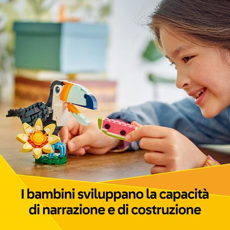 LEGO Creator (31173). Animali selvatici: tucano tropicale - 3