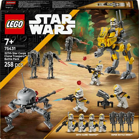 LEGO Star Wars (75431). Battle Pack 327° Star Corps di Clone Troopers