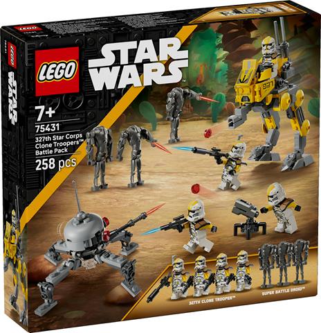 LEGO Star Wars Battle Pack 327° Star Corps di Clone Troopers - 8