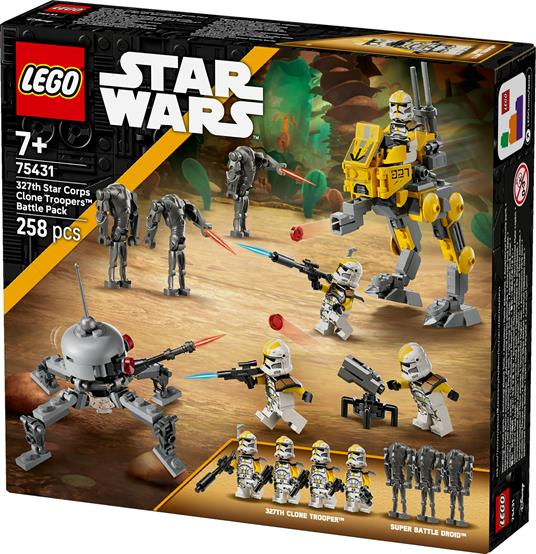LEGO Star Wars Battle Pack 327° Star Corps di Clone Troopers - 9
