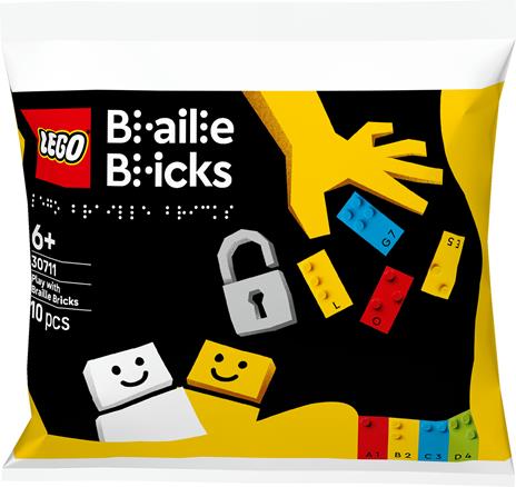 LEGO Recruitment Bags 30711 Gioca con i mattoncini Braille