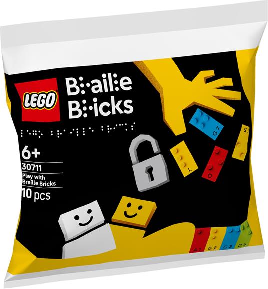 LEGO 30711. Gioca con i mattoncini Braille