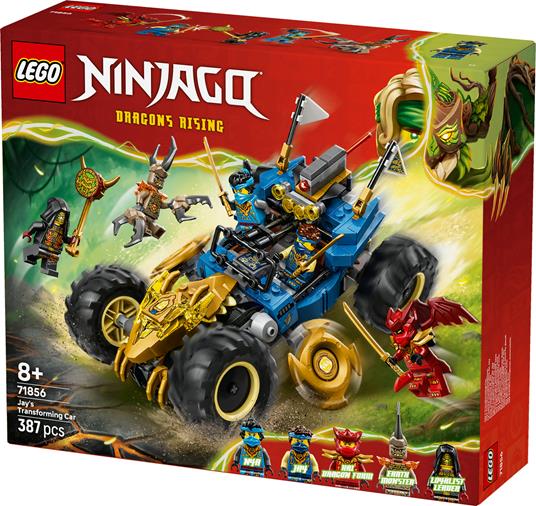 LEGO Ninjago (71856). Auto mutaforma di Jay - 8