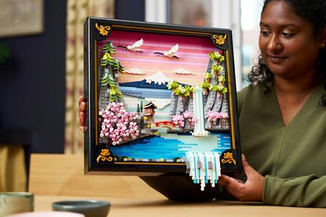 LEGO ART (31218). Paesaggio giapponese con ciliegi fioriti - 3