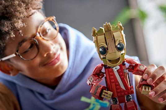 LEGO Marvel Groot in tuta da Ravager - 3