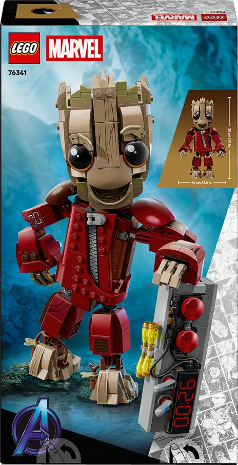 LEGO Marvel Groot in tuta da Ravager - 6