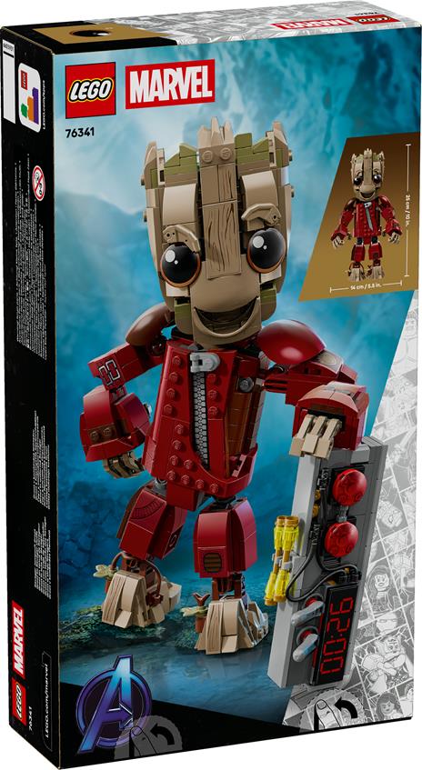 LEGO Marvel Groot in tuta da Ravager - 10