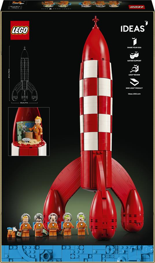 LEGO Ideas (21367). Razzo lunare di Tintin® - 5
