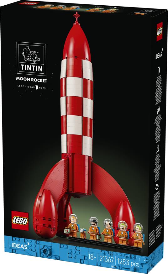 LEGO Ideas (21367). Razzo lunare di Tintin® - 7