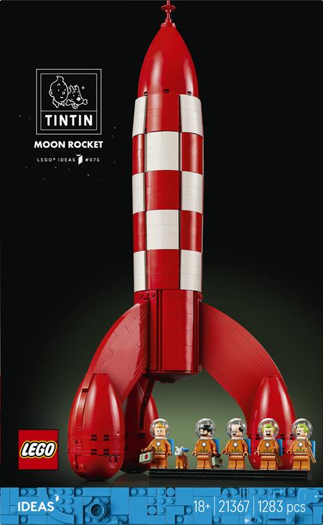 LEGO Ideas (21367). Razzo lunare di Tintin® - 8