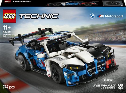 LEGO 42226. Auto da corsa BMW M4 GT3 EVO