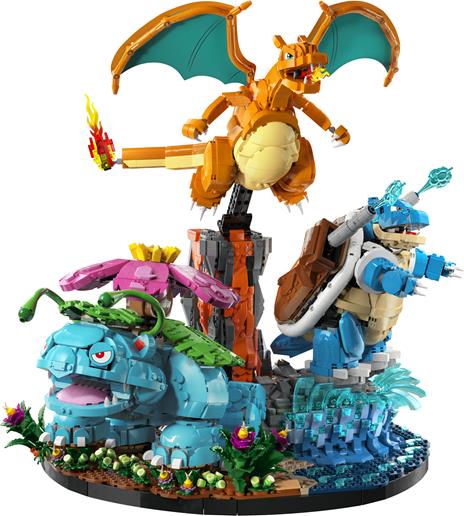LEGO Venusaur, Charizard e Blastoise - 3