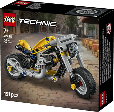 LEGO Technic Moto gialla - 10
