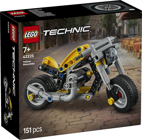 LEGO Technic Moto gialla - 9
