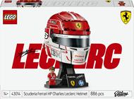 LEGO (43014). Casco di Charles Leclerc Scuderia Ferrari HP