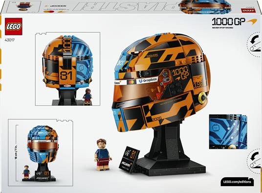 LEGO Editions (43017). Casco di Oscar Piastri McLaren - 6