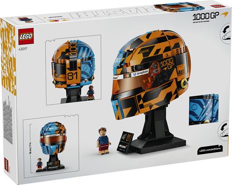 LEGO Editions (43017). Casco di Oscar Piastri McLaren - 10