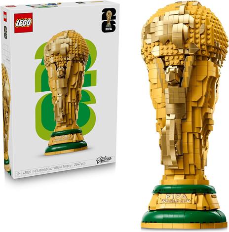 LEGO 43020. Edition Sports Trofeo Ufficiale della Coppa del Mondo
