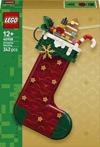 Giocattolo LEGO Iconic (40958) Calza Natalizia con Minifigure dello Schiaccianoci LEGO