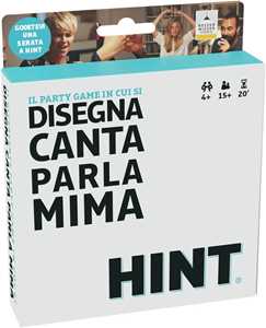 Giocattolo Asmodee Hint Pocket, Gioco da Tavolo Edizione da Viaggio, 8+ Anni, 2-4 Giocatori, Edizine in Italiano Asmodee