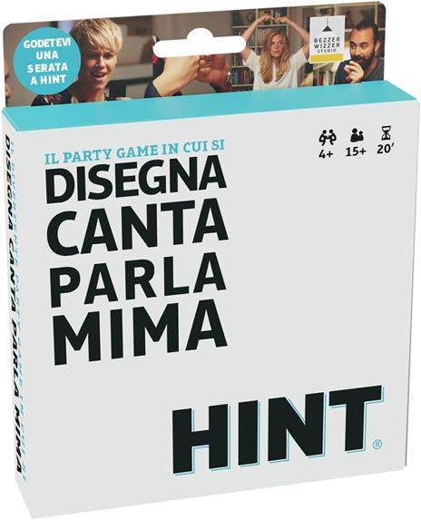 Asmodee Hint Pocket, Gioco da Tavolo Edizione da Viaggio, 8+ Anni, 2-4 Giocatori, Edizine in Italiano