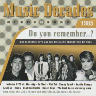 Music Decades 1985 - CD Audio