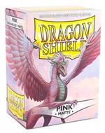 100 Sleeves Dragon Shield Magic MATTE PINK Bustine Protettive