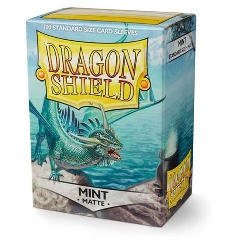 Dragon Shield. Matte Mint. 100 bustine protettive