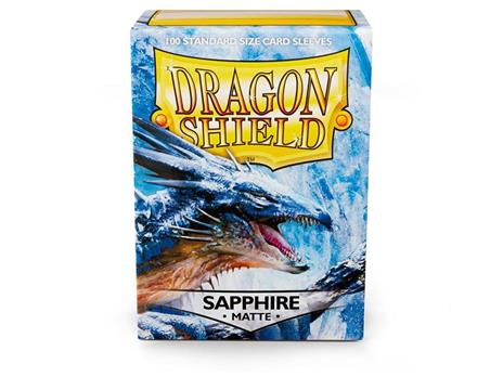 Dragon Shield. Matte Sapphire. 100 bustine protettive