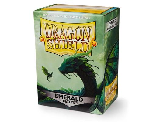 Bustine Standard Dragon Shield Matte 100 (SMERALDO)