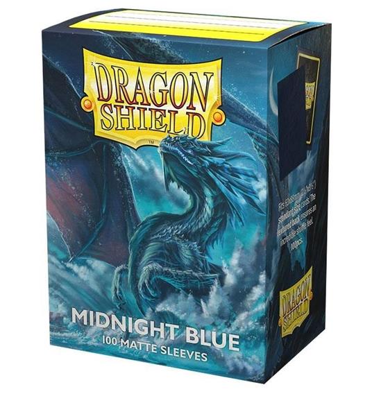 At-11057 - 100 Bustine Matte Standard - Midnight Blue