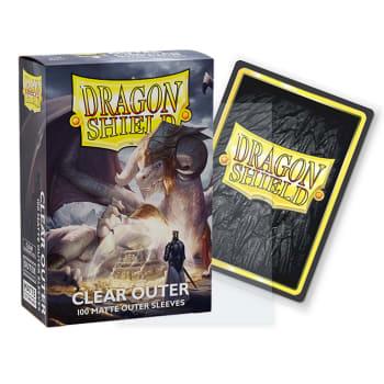 Dragon Shield - Standard - Outer Sleeves - Matte - Clear 100 pcs - 2