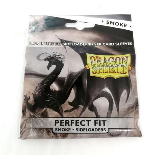 Dragon Shield Perfect Fit Sideloading Smoke. Pacco da 100
