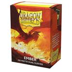 Deck Protector Standard Matte Dual Ember 100 pcs
