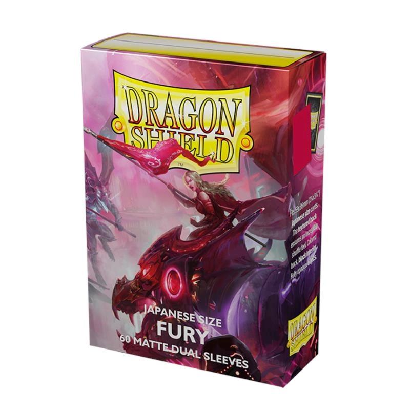 Dragon Shield - Japanese - Matte Dual - Fury 60 pcs