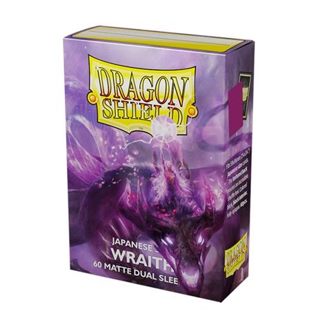 Dragon Shield - Japanese - Matte Dual - Wraith 60 pcs - 2
