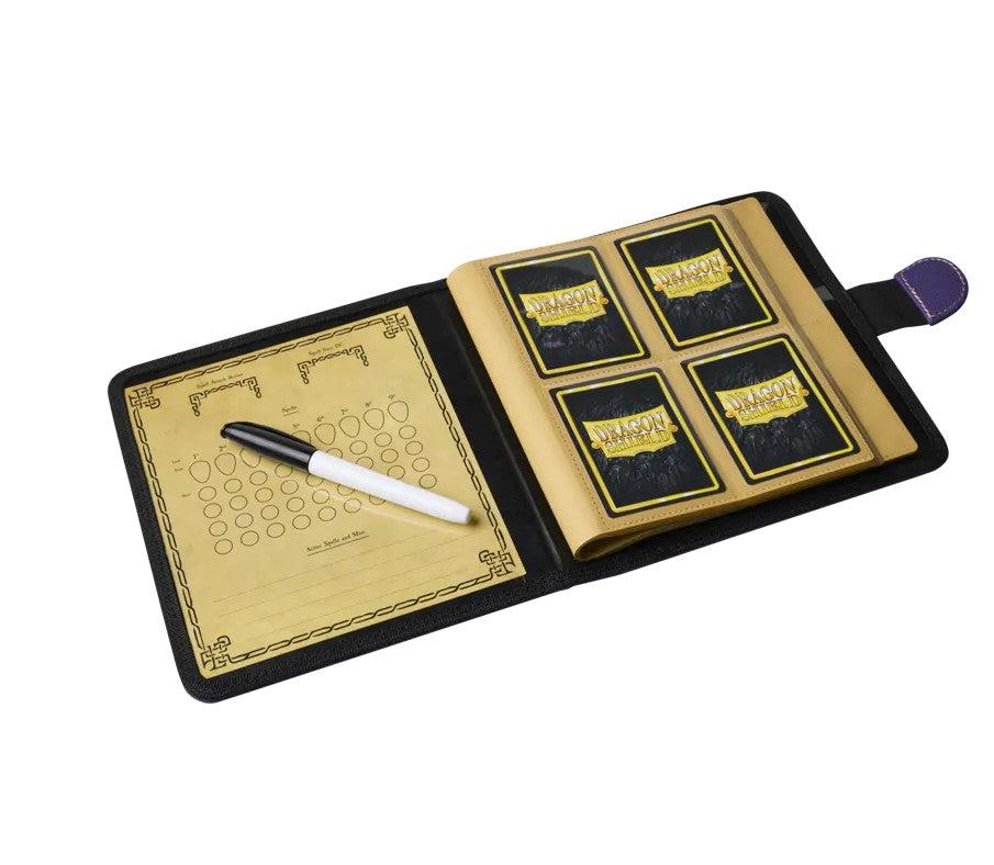 At-50019 - Roleplaying Portfolio - Spell Codex - Arcane Purple Accessori Per Carte