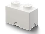 CONTENITORE LEGO BRICK 2 BIANCO LEGO - GADGET