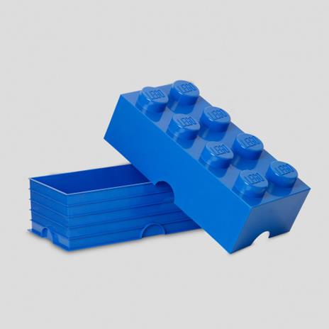Scatola Grande Mattoncino Blu Lego - 4