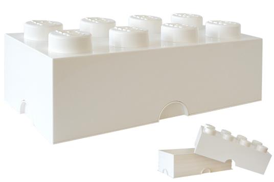 Contenitore LEGO Brick 8 Bianco