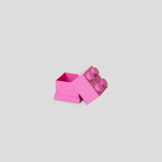 Contenitore LEGO Mini Box 4 Fucsia - 2