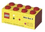 Contenitore LEGO Mini Box 8 Rosso