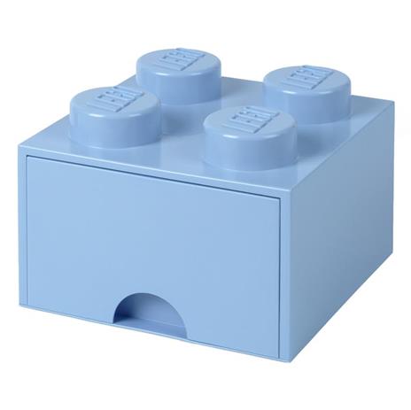 Contenitore  Brick 4 Cassetto Medio -  4005 - Azzurro
