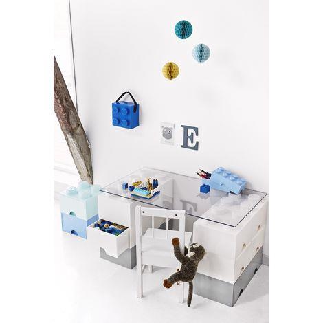 Contenitore  Brick 4 Cassetto Medio -  4005 - Azzurro - 3