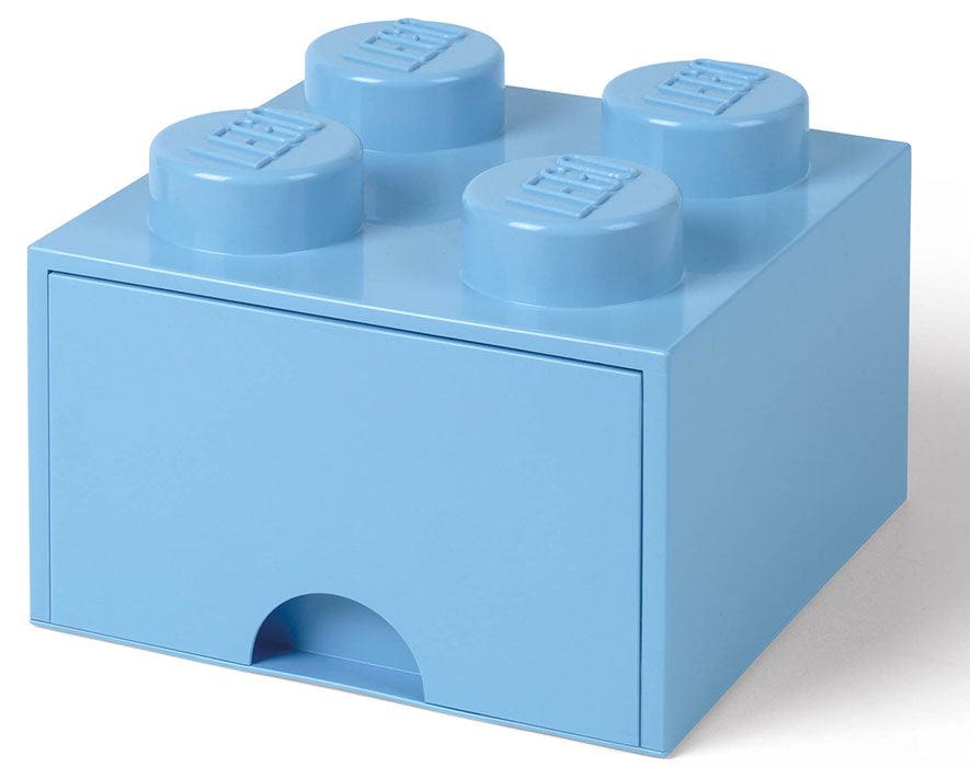 Contenitore Brick 4 Cassetto Medio - 4005 - Azzurro