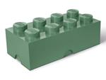 CONTENITORE LEGO BRICK 8 VERDE SABBIA LEGO - GADGET